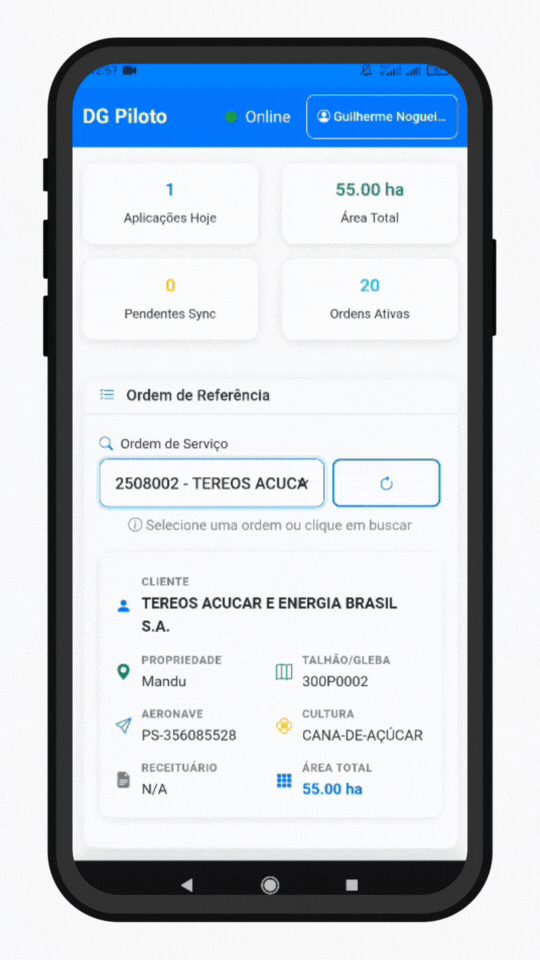 Atualização App Mobile DroneGestor