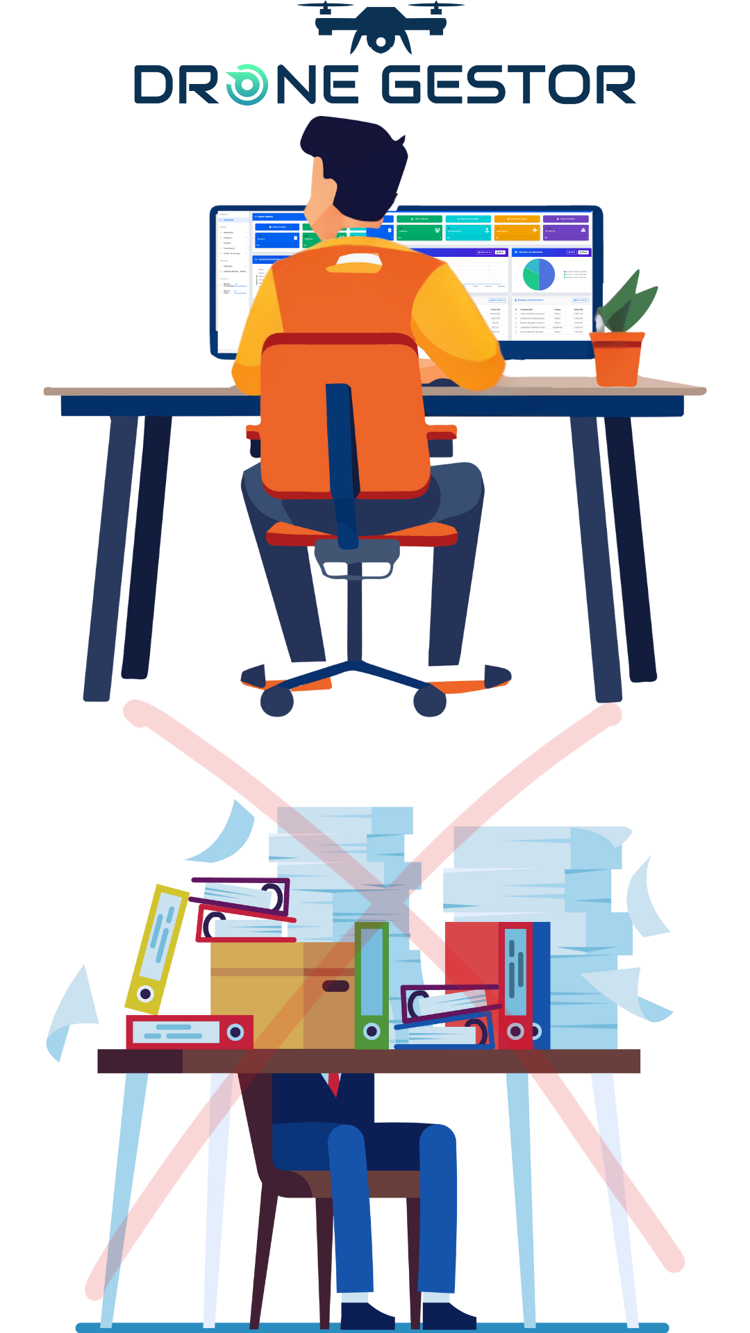 DroneGestor - Pioneiro no Mercado