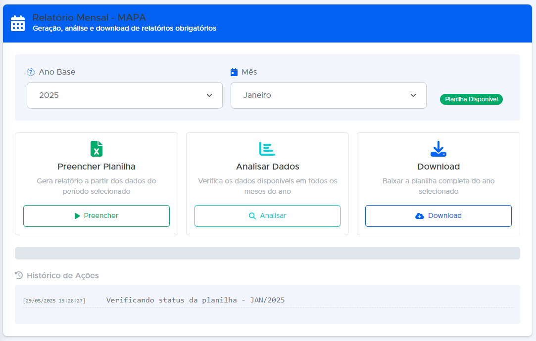 Geração de Relatórios DroneGestor